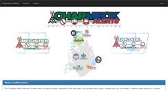 Desktop Screenshot of charmeckalerts.org
